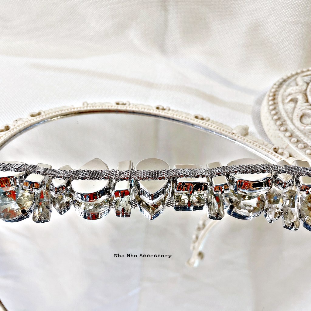 Vòng Cổ Choker Đá Bản To Ngẫu Nhiên NHÀ NHỎ 757