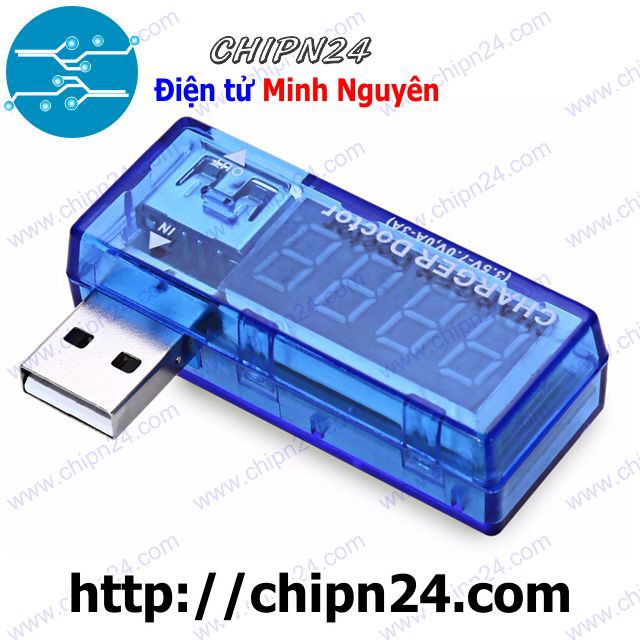 [1 CÁI] Thiết bị Đo dòng áp cổng USB V1 (1 Màn hình)