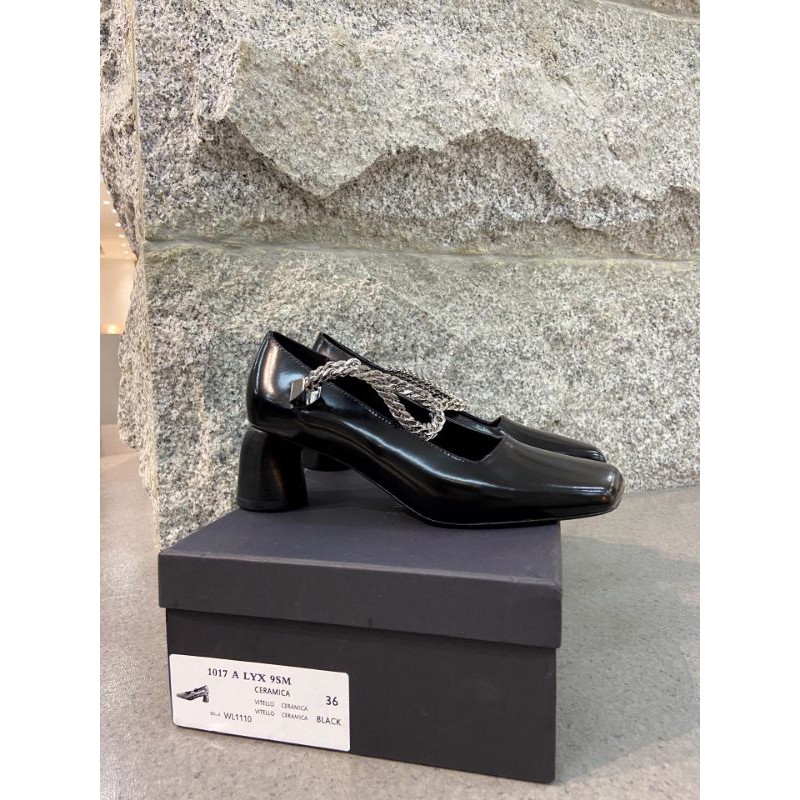 Cao gót thời trang 1017 ALYX 9SM 2021 da cao cấp