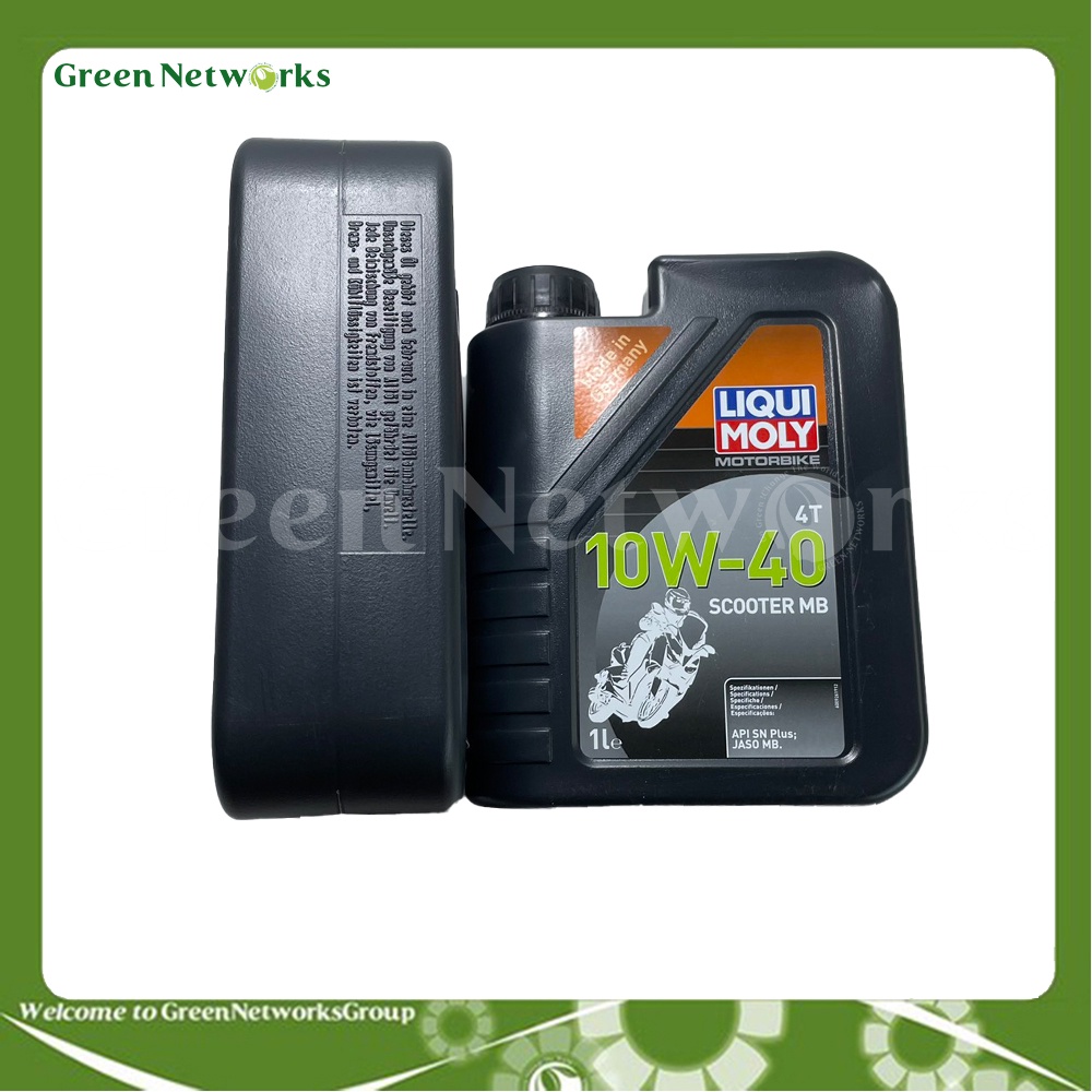 Nhớt Liqui Moly Motorbike Street và Scooter 4T 10W40 1Lit - Nhớt cao cấp và chính hãng - GreenNetWorks