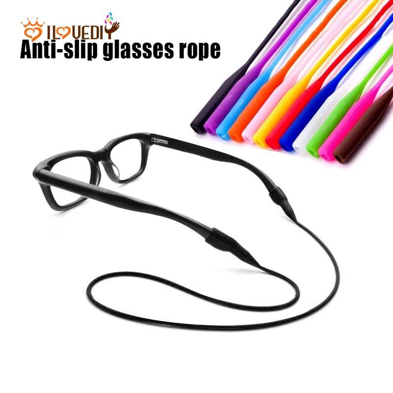 Dây Đeo Kính Bằng Silicon Co Giãn Chống Trượt Thời Trang