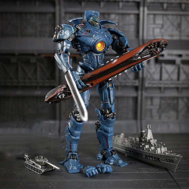 Mô hình Neca Pacific Rim Gipsy Danger (Tàu ở Cảng) - Cao 18 cm