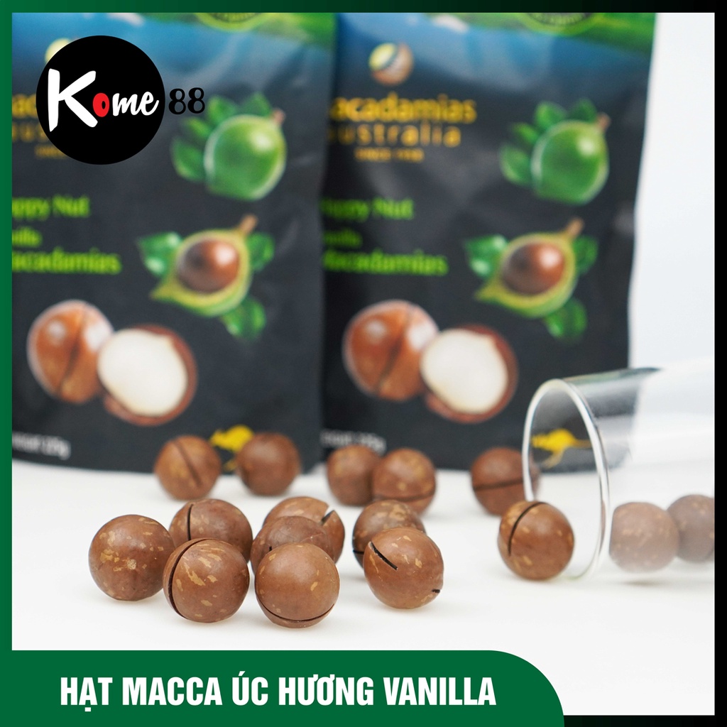 Hạt Macca Úc Vanilla Happy Nut 225g