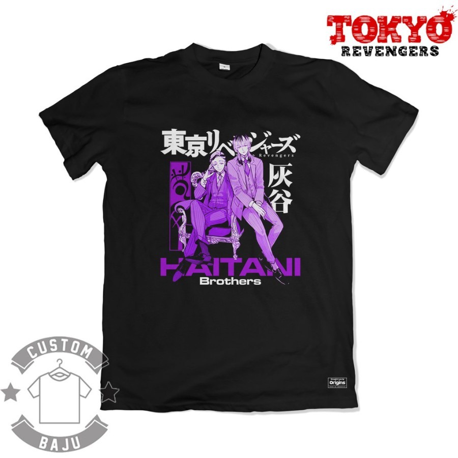 🔥 HOT🔥 Áo thun in hình Haitani Brothers Bonten Anime Tokyo Revengers độc đẹp giá rẻ