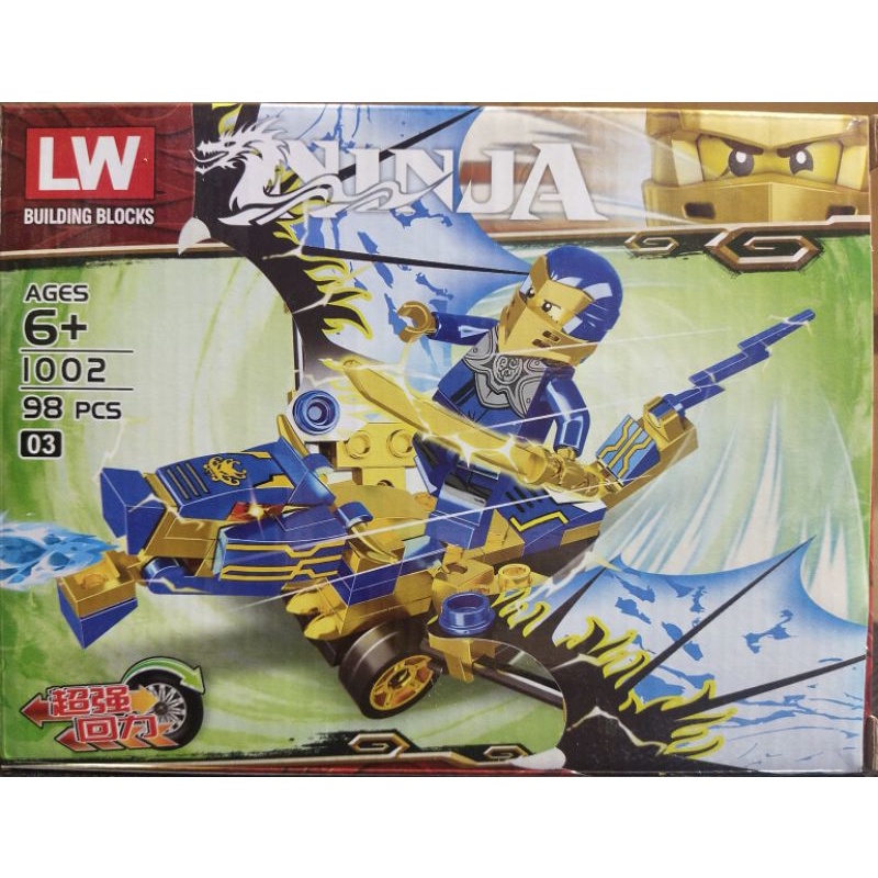 LEGO NINJA cưỡi rồng