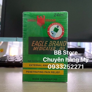 Dầu gió xanh Eagle Brand chai 24ml