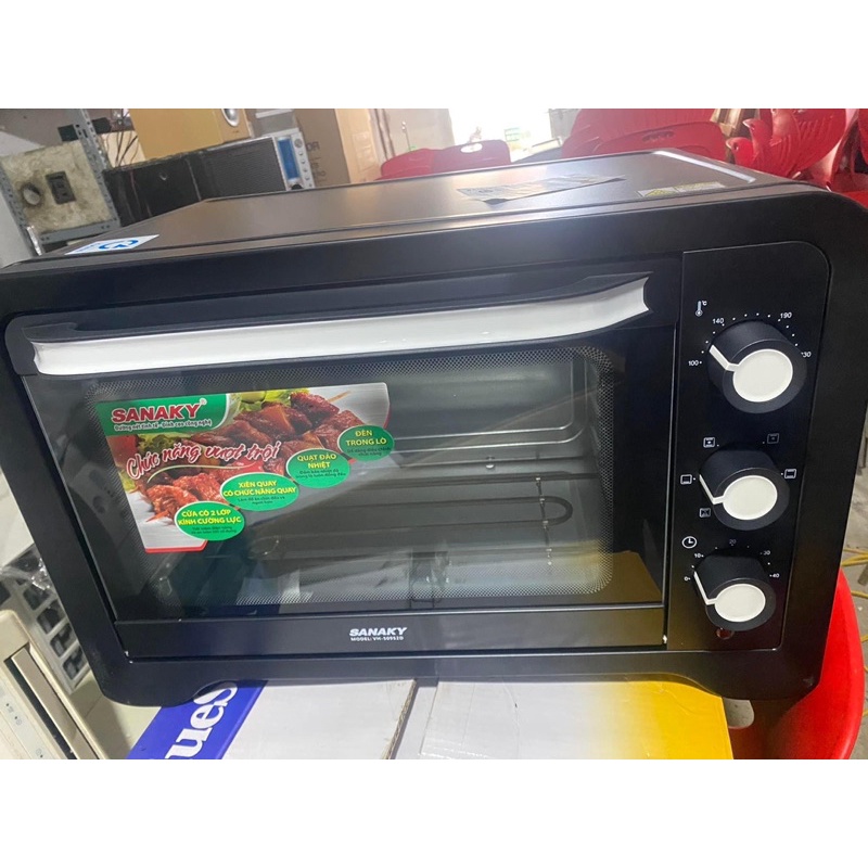 Lò nướng Sanaky 80L VH-809S2D màu đen- mới 100%