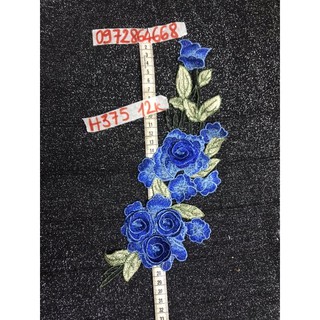Hoa thêu cánh nổi mã h375 (Shop giao đơn tiền hàng từ 50k)
