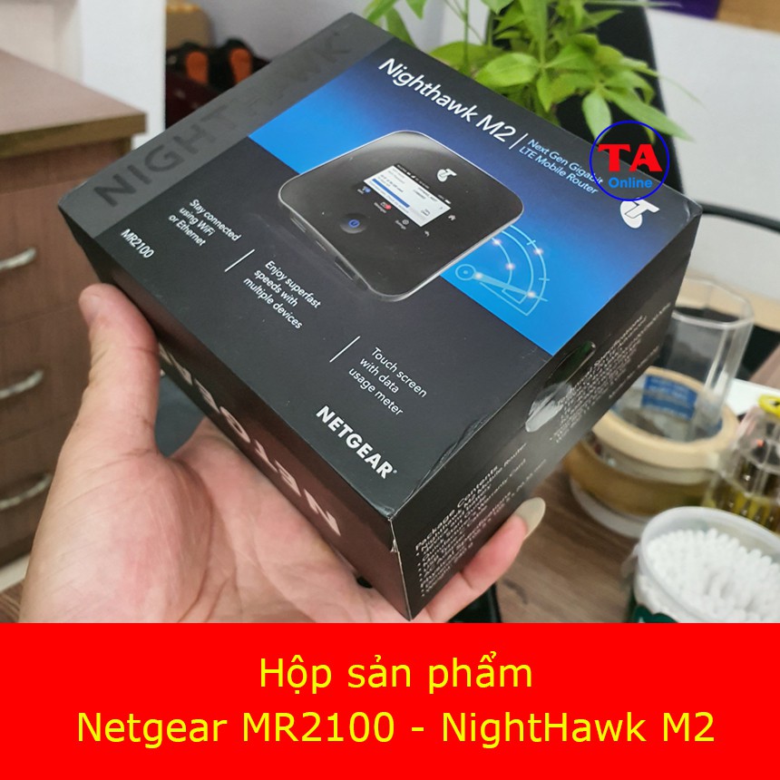 Bộ phát WiFi di động 4G Netgear MR2100 ( Nighthawk M2) - Tốc độ 4G lên tới 2Gbps