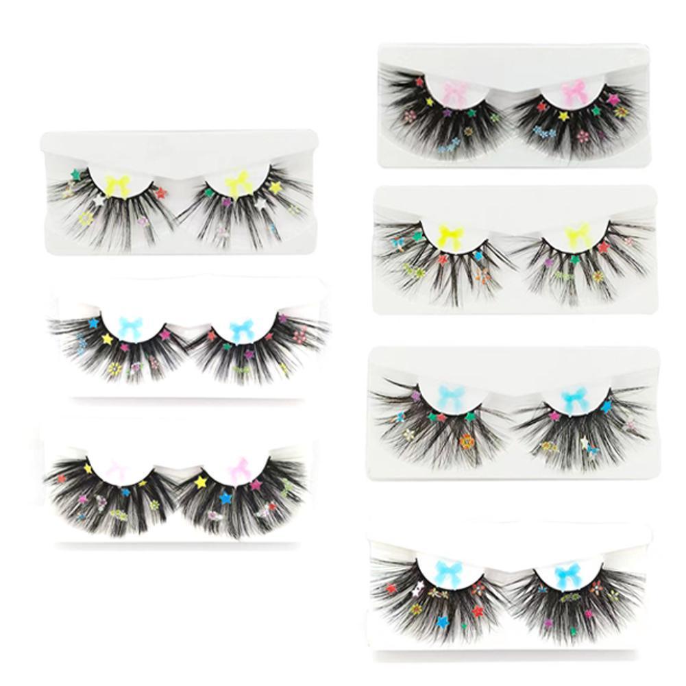 1 cặp lông mi giả sợi hóa học 3D nhiều màu Z7R2 T8R8
 | BigBuy360 - bigbuy360.vn