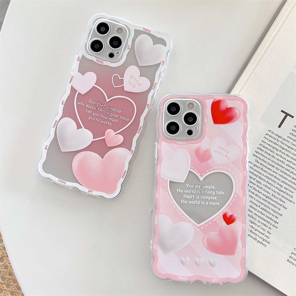 Ốp lưng iphone trong lượn sóng tim happy 6/6plus/7/7plus/8/8plus/xs/11/12/13/pro/max/plus/promax-Sale Hot G1-1