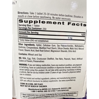 viên ngậm dễ ngủ melatonin 5mg