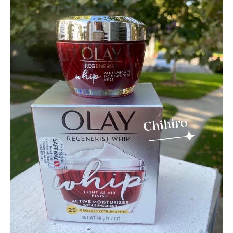 KEM DƯỠNG DA OLAY WHIP ĐỎ