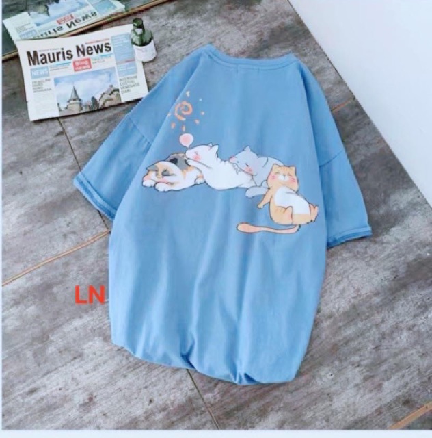 Áo mèo tắm nắng LN12