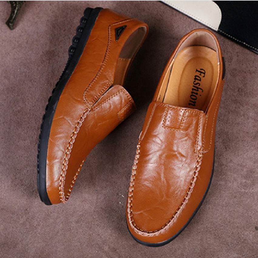 giầy lười - GL08 Nâu (FREE SHIP) | BigBuy360 - bigbuy360.vn