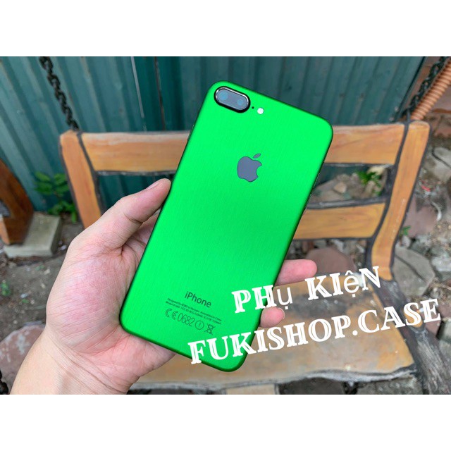 [ Hot_Sale ] [8 MÀU] Dán Skin Nhôm Xước iPhone có iMei ip6 ip6s 6plus 7plus 8plus ip7 ipX ipXS