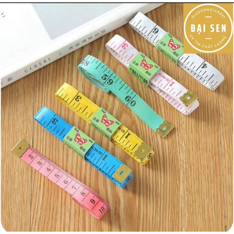 (FREESHIP ) Thước dây 1,5m thước đo  chiều  cao  ,vòng eo
