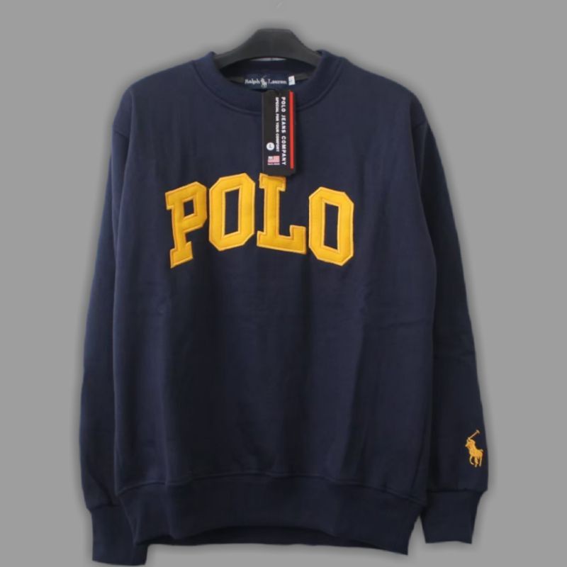 Áo Sweater Cổ Tròn In Hình Ralph Lauren Độc Đáo | BigBuy360 - bigbuy360.vn