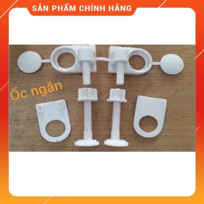 (FreeShip) Chân ốc chốt nhựa của nắp bàn cầu