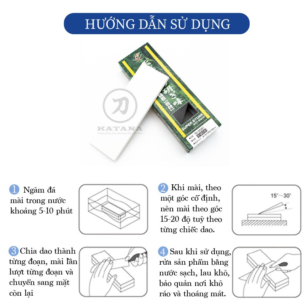 Đá mài tinh Naniwa Nhật Bản #12000 SUPER S 12000