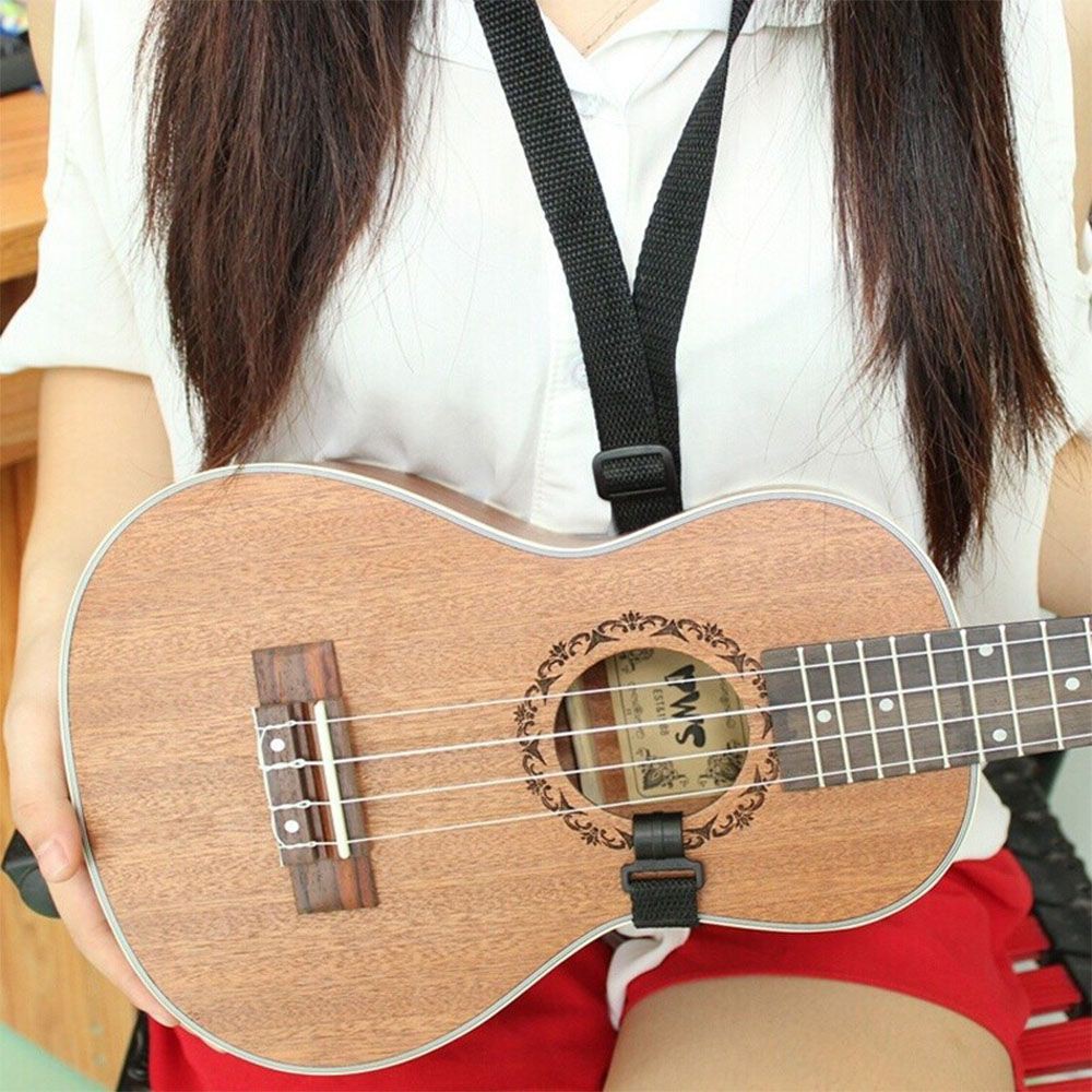 Dây Đeo Đàn Ukulele / Ghi Ta 4 Dây Điều Chỉnh Tiện Lợi