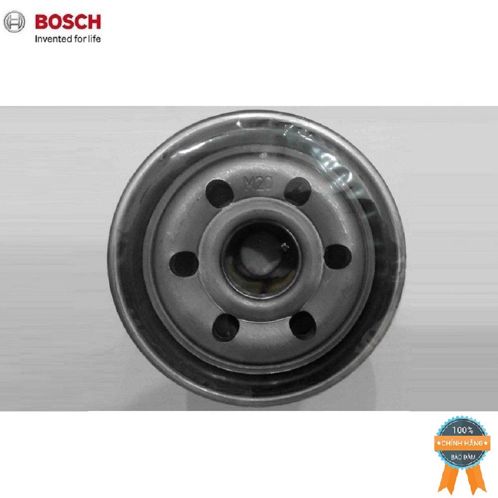 { THƯƠNG HIỆU } Lọc nhớt động cơ thương hiệu Bosch O 1001 cho các dòng xe Hyundai I10 , kia moning, Mitsubishi Jolie.
