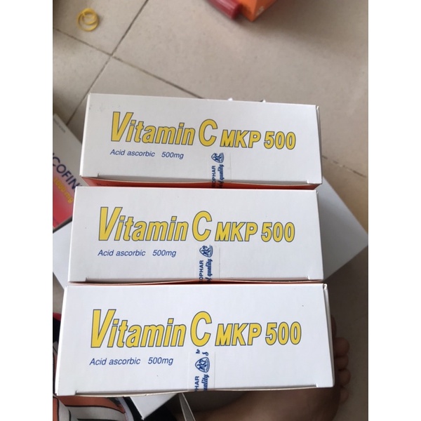 Vitamin C Mekophar 500mg Tăng cường sức đề kháng H/200viên