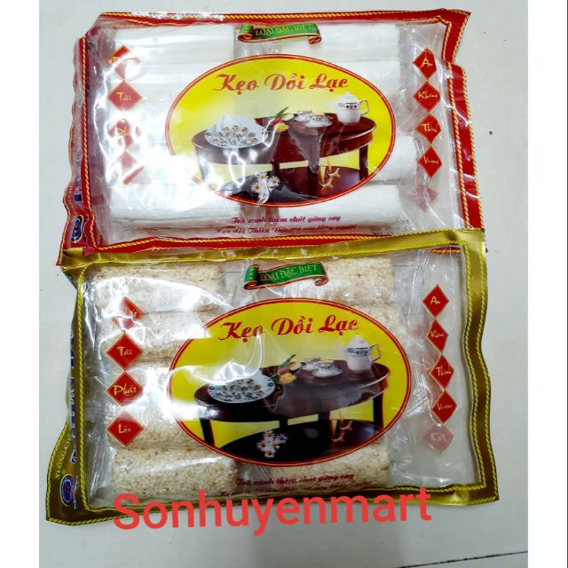 Kẹo dồi lạc giòn ngon