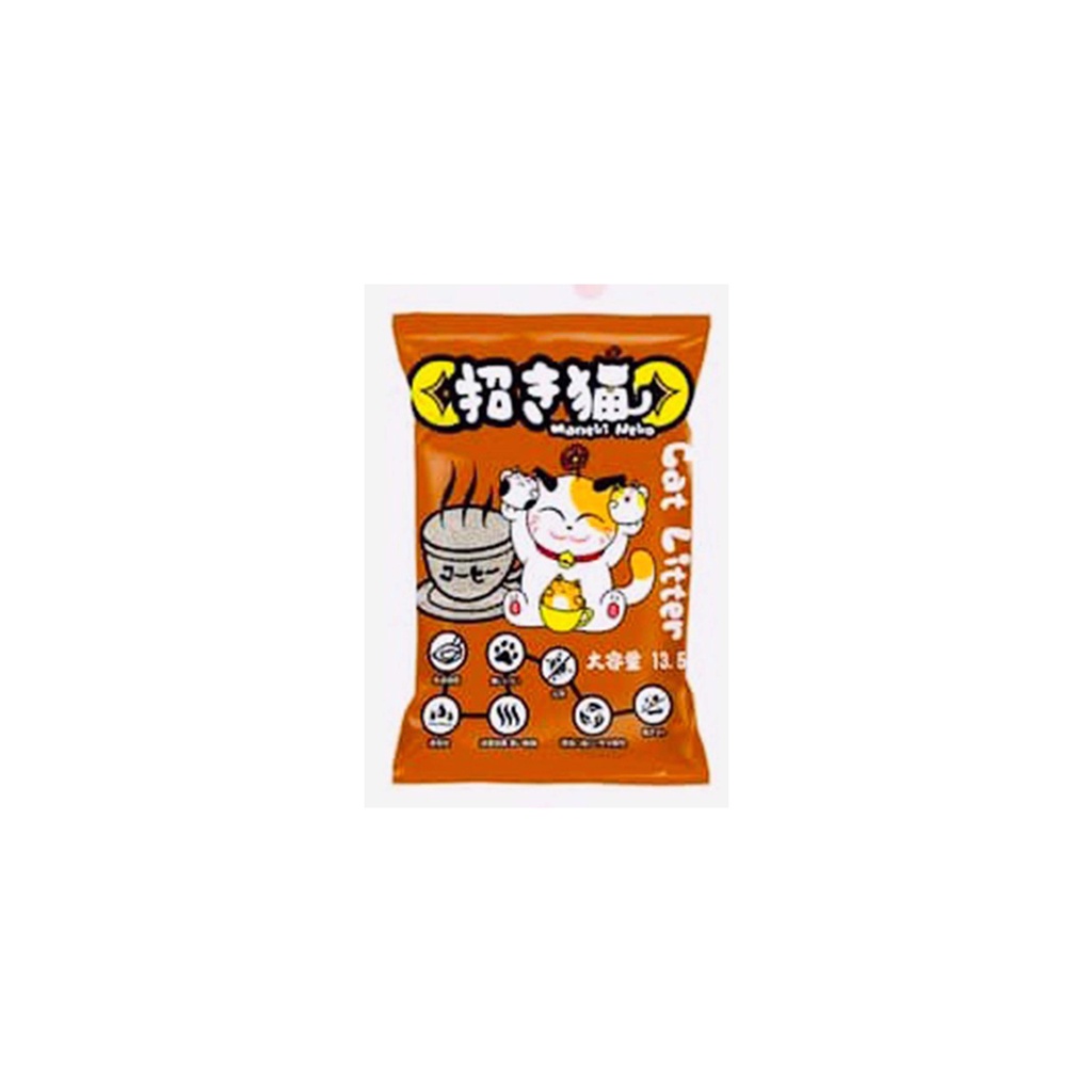 (Quận 4)Cát vệ sinh cho mèo MANEKI NEKO - Maneki Neko Cat Litter ( hương bắp) 5L