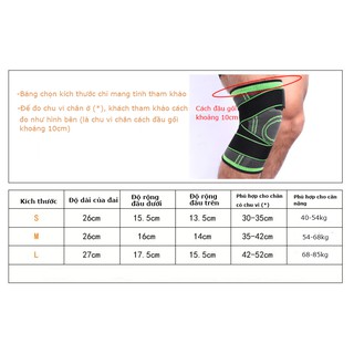 Đai quấn đầu gối Aolikes HX7720