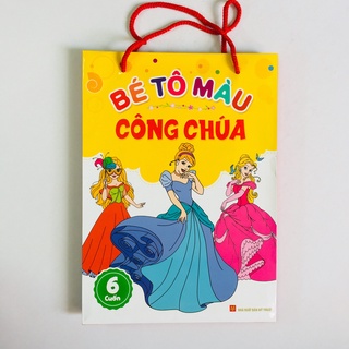 Sách – bé tô màu công chúa