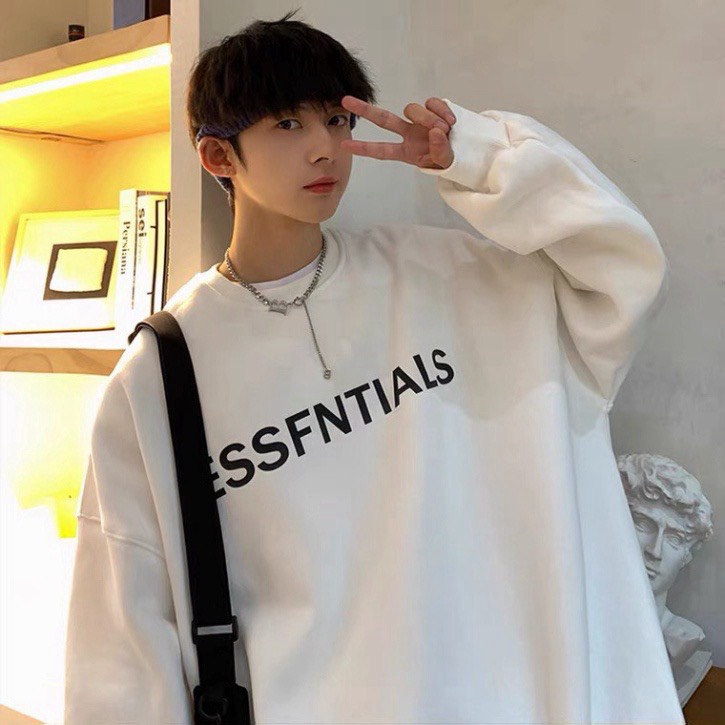 Áo Khoác Hoodie Nỉ Có Mũ Form Rộng ESSENTIALS Unisex Nam Nữ Ulzzang TP652 [NewUnisex]