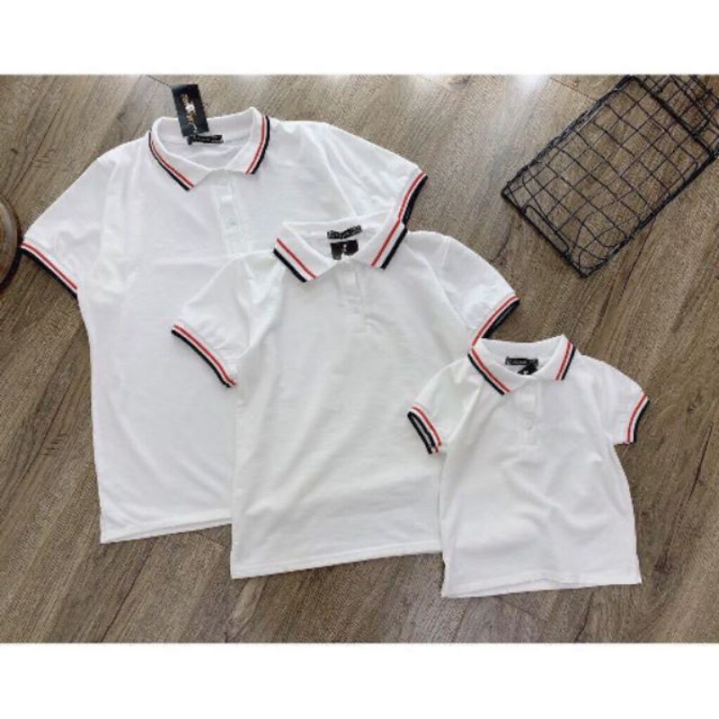 áo polo gia đình 3/4/5 người chất cá sấu loại 1 bán sĩ áo áo polo nam 4xl  đủ màu áo chất đẹp
