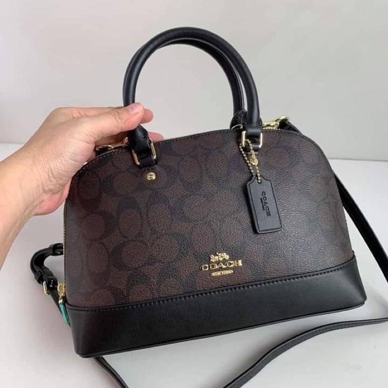 ‼️Rẻ nhất Shopee‼️Túi Coach hến sierra satchel saddle