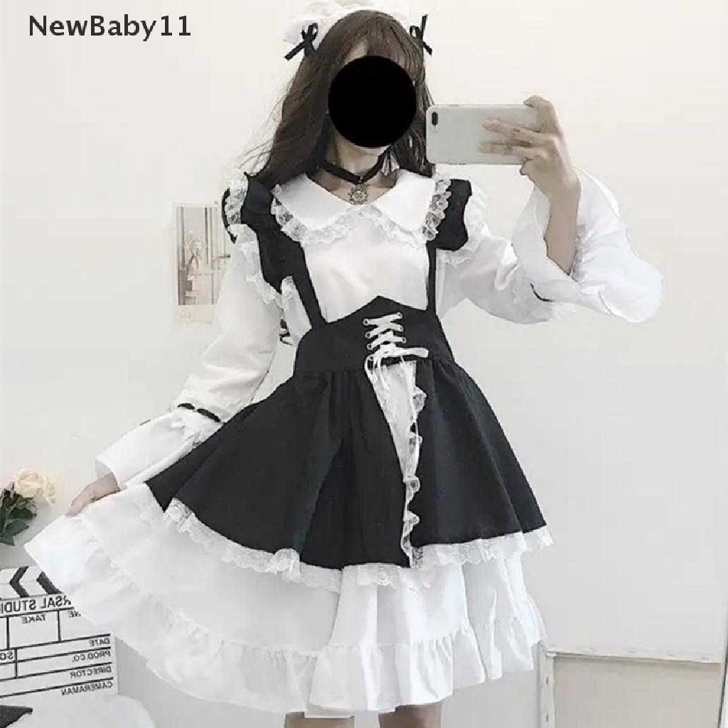 Tạp Dề Hóa Trang Cô Hầu Gái Phong Cách Lolita