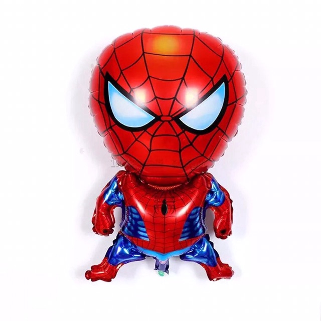 Bong bóng hình Avenger Iron Man / Captain America / Spiderman dùng cho trang trí tiệc dễ thương