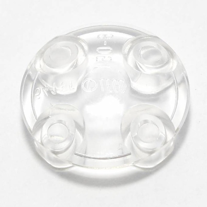 LEGO Đế Trượt 2x2 Tròn Màu Trắng Trong Suốt ID 4278412 54196