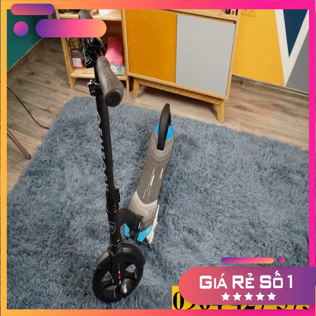 Xe Trượt Scooter Người Lớn ALS-A6 Đen