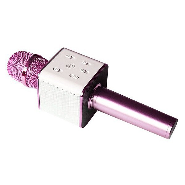  Micro Karaoke Bluetooth Q7 (hồng) - hát hay giá rẻ  Nz187