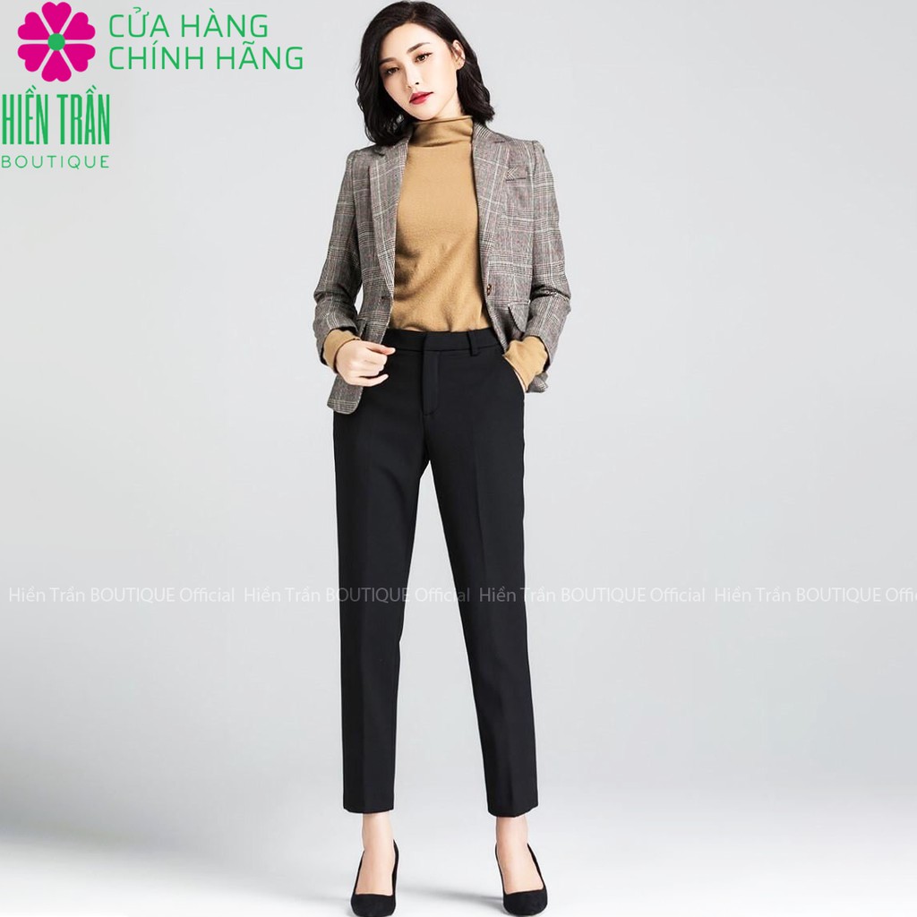 Quần âu nữ Ruby Fashion lưng cao cao chất vải cao cấp âu công sở form dáng chuẩn đẹp