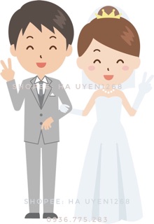 Chibi Cô dâu và Chú rể