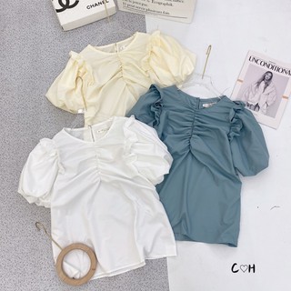 Áo sơ mi tay bồng