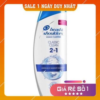 Dầu gội Head & Shoulders 2 in 1 Mỹ Classic Clean