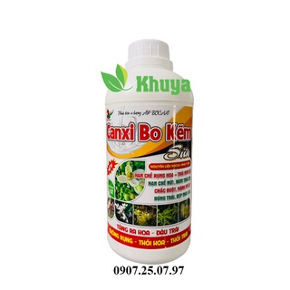 Phân bón vi lượng av-bocaxi canxi bo kẽm sữa 1 lít đậu trái và chống rụng