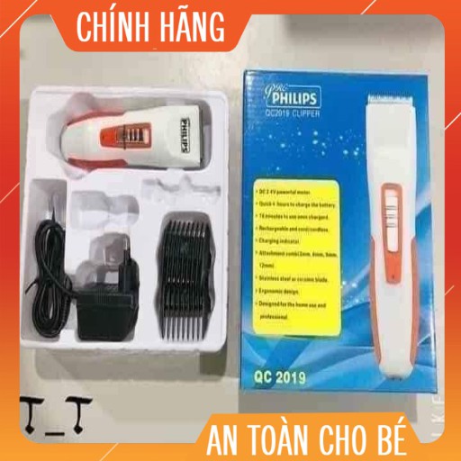 TÔNG ĐƠ CẮT TÓC CHO BÉ - CHÍNH HÃNG PHILIPS - SẠC ĐIỆN