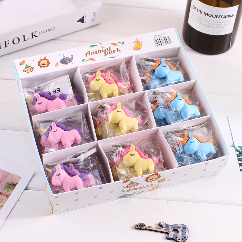 Cục gôm tẩy hình kỳ lân dễ thương