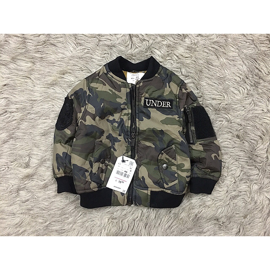 Áo khoác bomber Zara bé trai