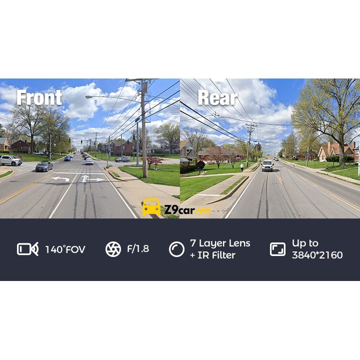 Camera hành trình Xiaomi 70mai A800S 4K bản Quốc tế hot nhất 2021 | Bảo hành 12 tháng | BigBuy360 - bigbuy360.vn