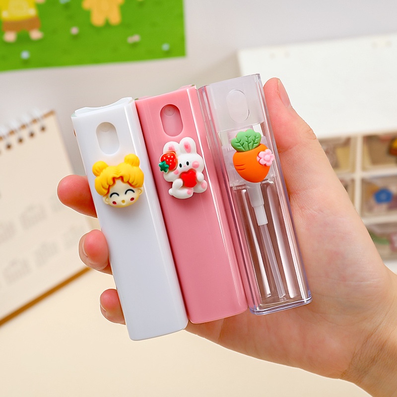 Bình Xịt Nước Tưới Cây / Trang Điểm Họa Tiết Hoạt Hình Dễ Thương Nhỏ Gọn Tiện Dụng Cho Học Sinh / Ký Túc Xá