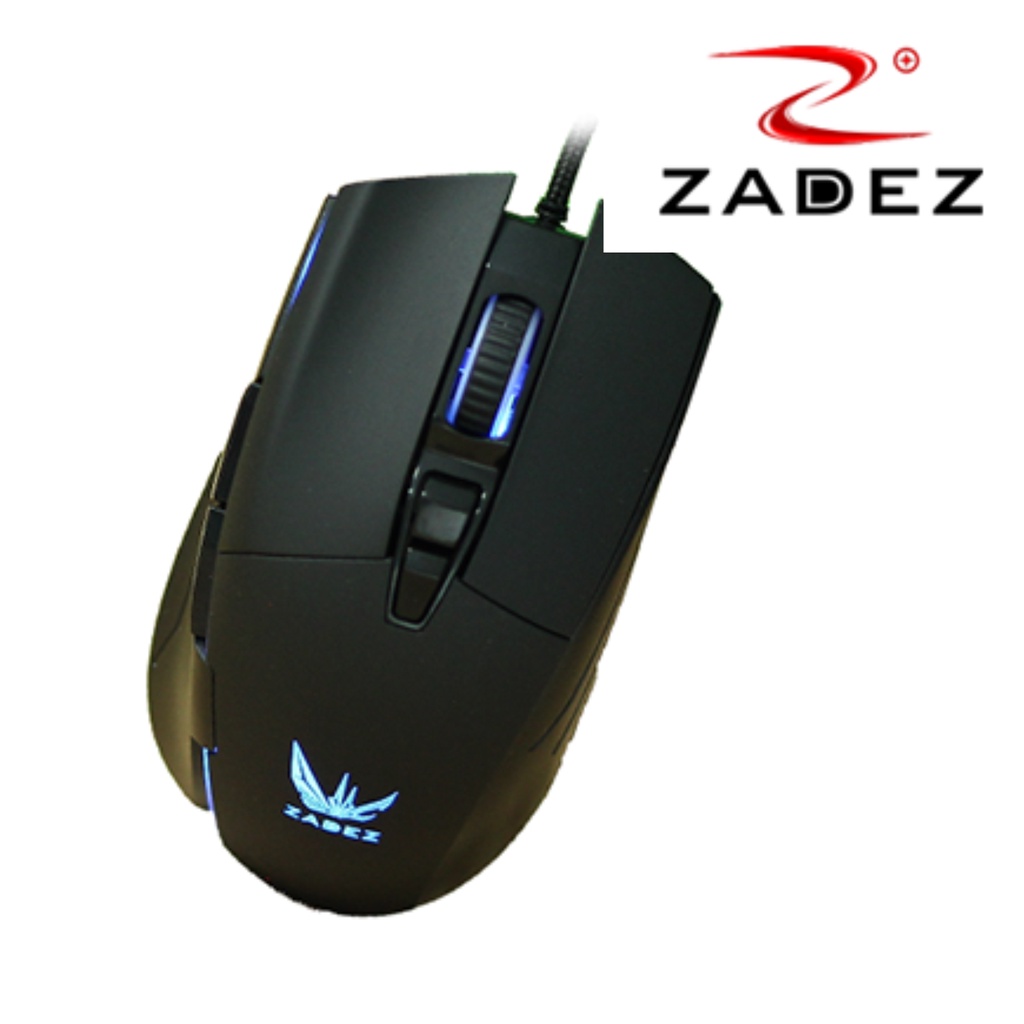 Chuột Gaming ZADEZ G152M 6400DPI, 4 Mức DPI, 7 Phím Chức Năng, Đèn LED RGB - Hàng Chính Hãng